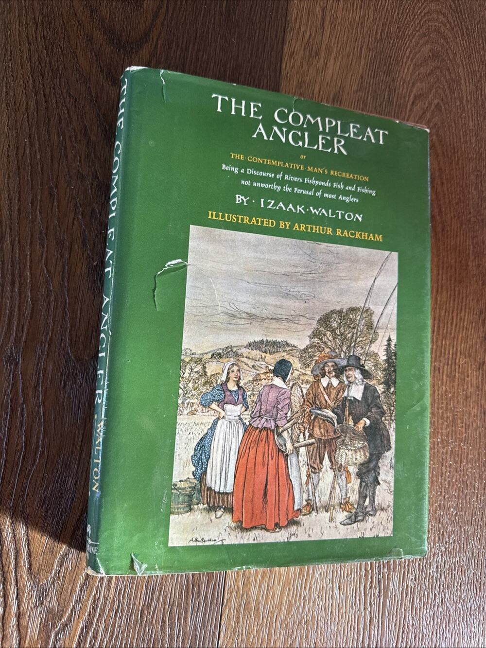 The Compleat Angler Izaak Walton Arthur Rackham Illustrated Fishing Hardcover
